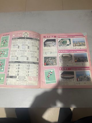 Álbum Panini Italia '90 Mundial Fútbol