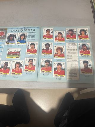 Álbum Panini Italia '90 Mundial Fútbol