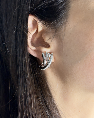 Pendientes Oro 18k con Diamantes