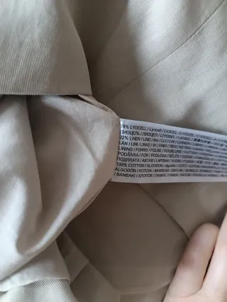 Chaleco Mango Lyocell Crop Talla M