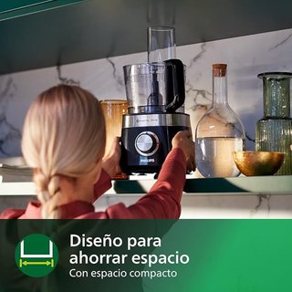 Philips Robot de Cocina Compacto y Licuadora 850W