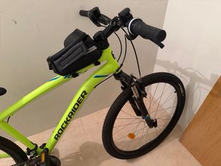 Bicicletas Rockrider Gris y verde