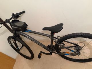 Bicicletas Rockrider Gris y verde