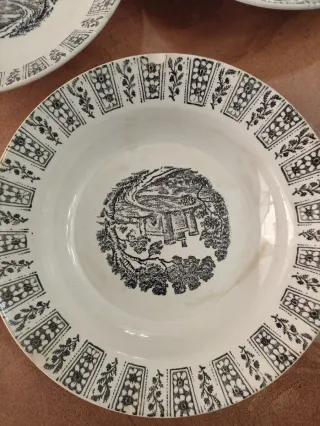 Platos antiguos Pikman la Cartuja (3 unidades)