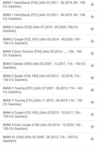 Embrague BMW 118d