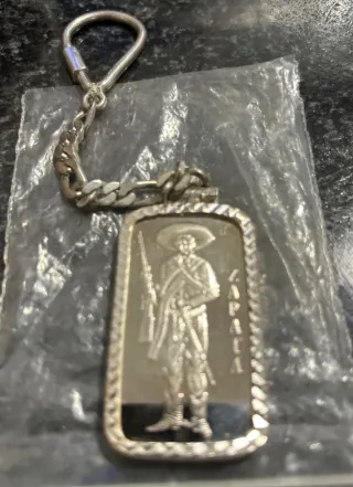 Llavero Plata Pura Una Onza