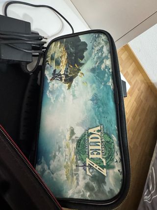 Nintendo Switch OLED Azul/Rojo + Accesorios