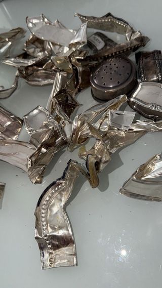 Plata de ley para fundir