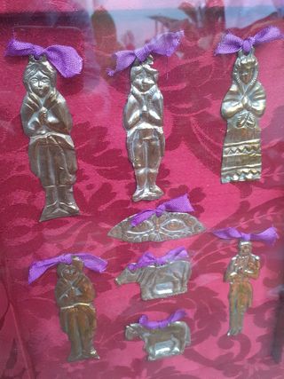 Cuadro Antiguo con Exvotos