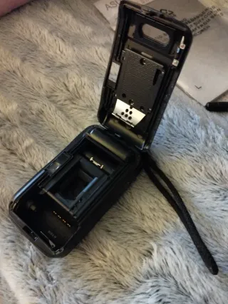 Cámara Olympus Analógica Negra