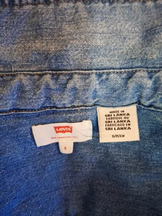 Camisa Levi's vaquera azul