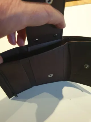 Llavero Cartera Monedero Paco Gómez Marrón