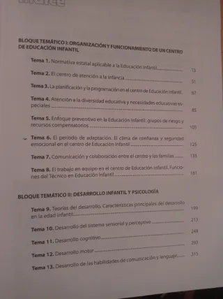 2 llibros Técnico en Educación Infantil. Volumen 2