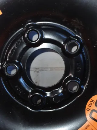 Ruota di scorta Pirelli 5 fori Fiat 500L
