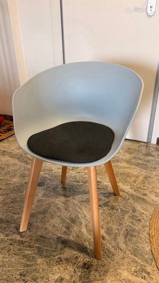 Juego de 4 sillas de comedor/sala de espera