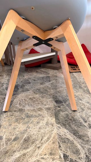 Juego de 4 sillas de comedor/sala de espera