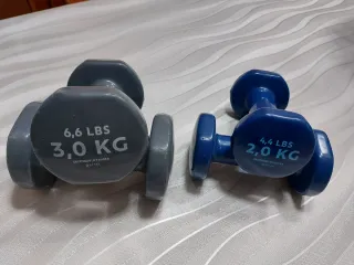 Set di manubri 2kg e 3kg