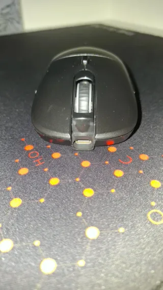 Ratón Gaming Inalámbrico Negro