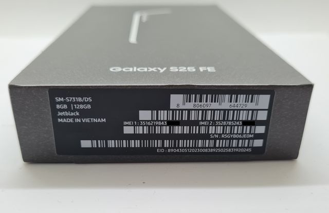 A ESTRENAR SAMSUNG Galaxy S25 FE 128GB 8GB Negro