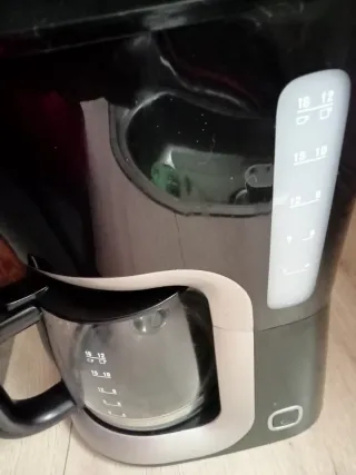 Cafetera Eléctrica AEG Negra