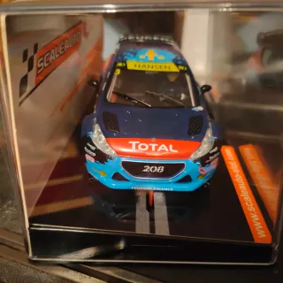 Coche Scalextric Scaleauto Peugeot 208 T16