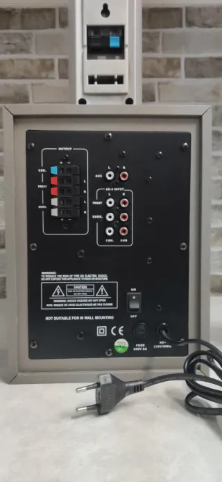 Home Cinema 5.1 Weltstar HT328 Plata