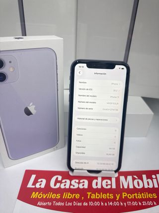 iPhone 11 64GB Viola con Scatola