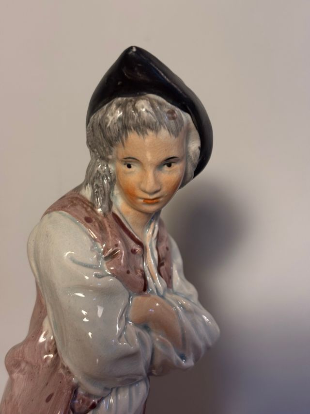 Pareja de Figuras de  Staffordshire. S. XVIII