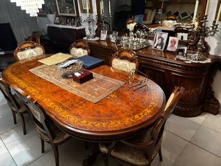 Comedor estilo Luis XVI.