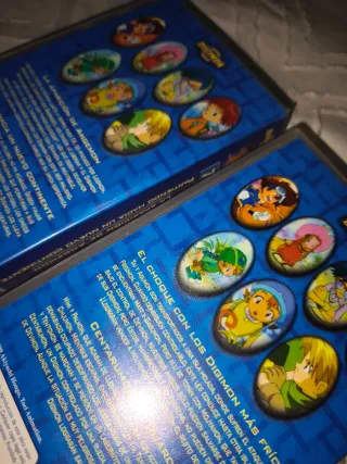 Lote 5 Películas Digimon VHS (Español)