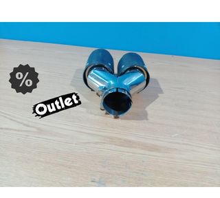 VE COLA ESCAPE CARBONO DOBLE IZQ LOOK AKRAPOVIC E010404C1