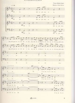 F. Sierra La clase coral 4 voces