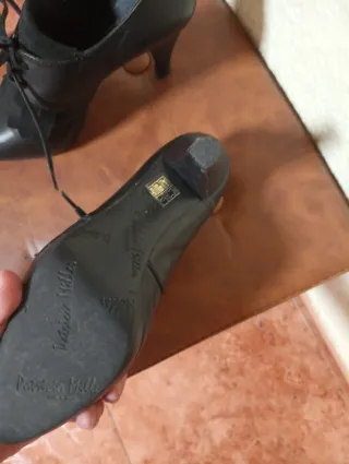 Zapatos de tacón M negros piel genuina