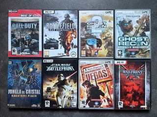 Pack 8 Juegos PC
