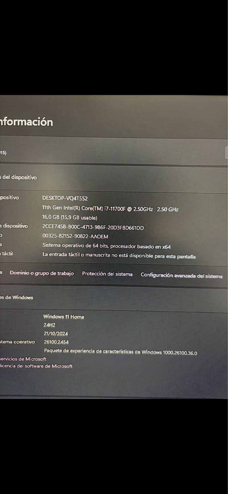 PC Gaming MSI RTX 3060 i7 11th Gen 16GB RAM afbeelding 6