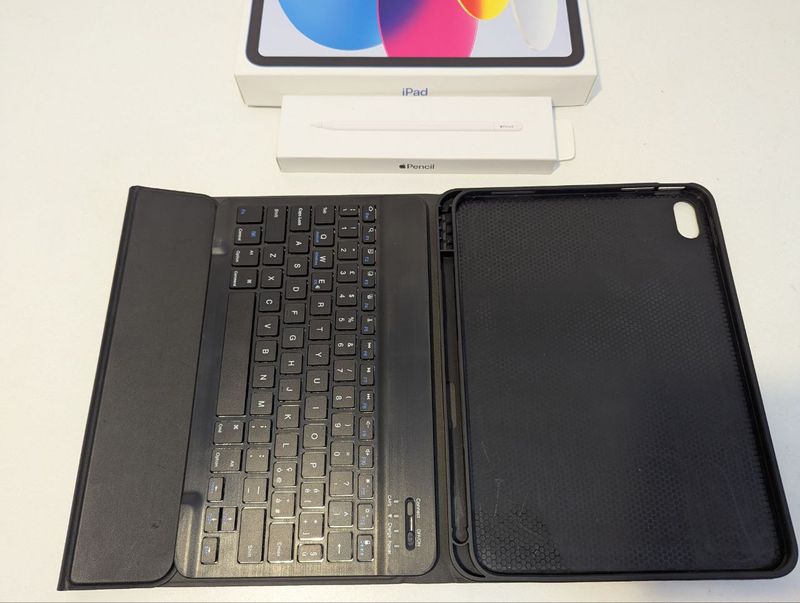 iPad 11 A16 128GB Azul + Apple Pencil + Keyboard C afbeelding 10