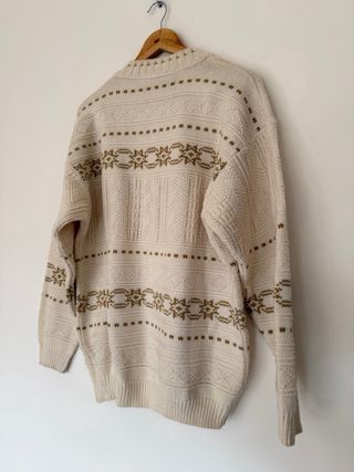 Cardigan tirolese vintage Xavier XL
