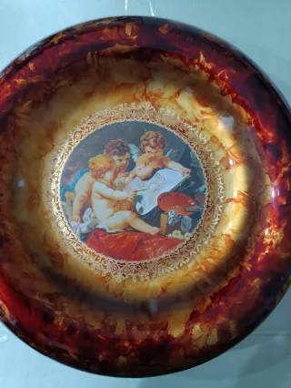 Centrotavola svuotatasche in vetro di Murano