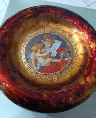 Centrotavola svuotatasche in vetro di Murano