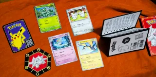 Set Carte Pokemon e Dinosauri McDonald's
