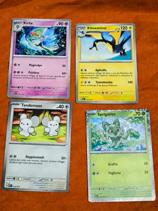 Set Carte Pokemon e Dinosauri McDonald's
