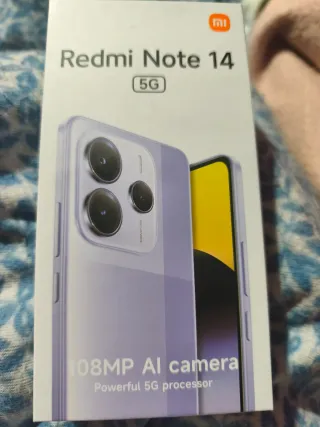 Xiaomi Redmi Note 14 5G Morado Nuevo