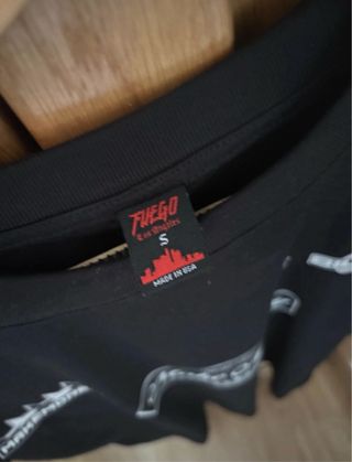 Camiseta Hades66 Negra talla s