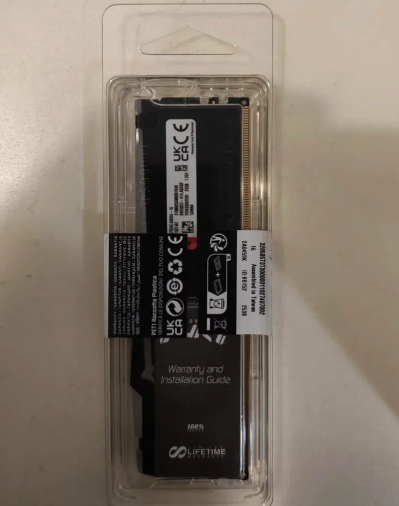 Memoria RAM Kingston Fury DDR5 16GB