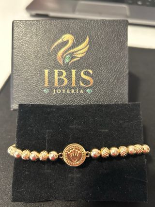 Pulsera Oro Laminado 18k Tejida Mano