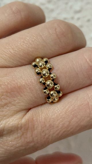 Pulsera Oro Laminado 18k Tejida Mano