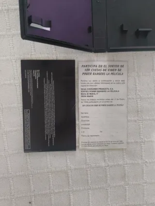 Mighty Morphin Power Rangers The Movie Sega Mega D