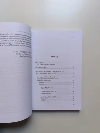 Ciencia pitagórica. La obra de Pitágoras...