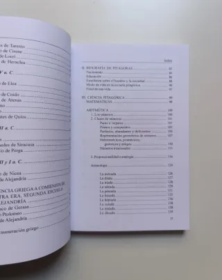 Ciencia pitagórica. La obra de Pitágoras...