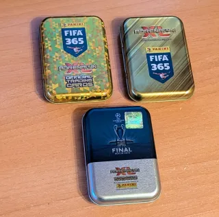 Lote 3 Latas Cromos Fútbol Adrenalyn XL